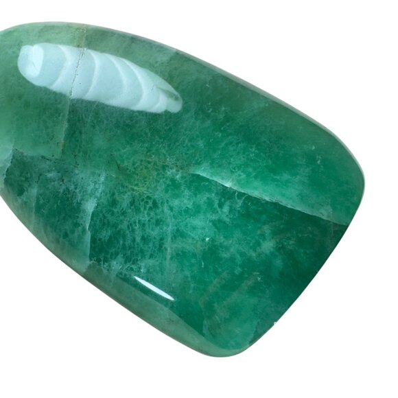 Fluorite Freeform Polished Green Stone Crystal Mineral 4 In Tall Decor China - Picture 7 of 7